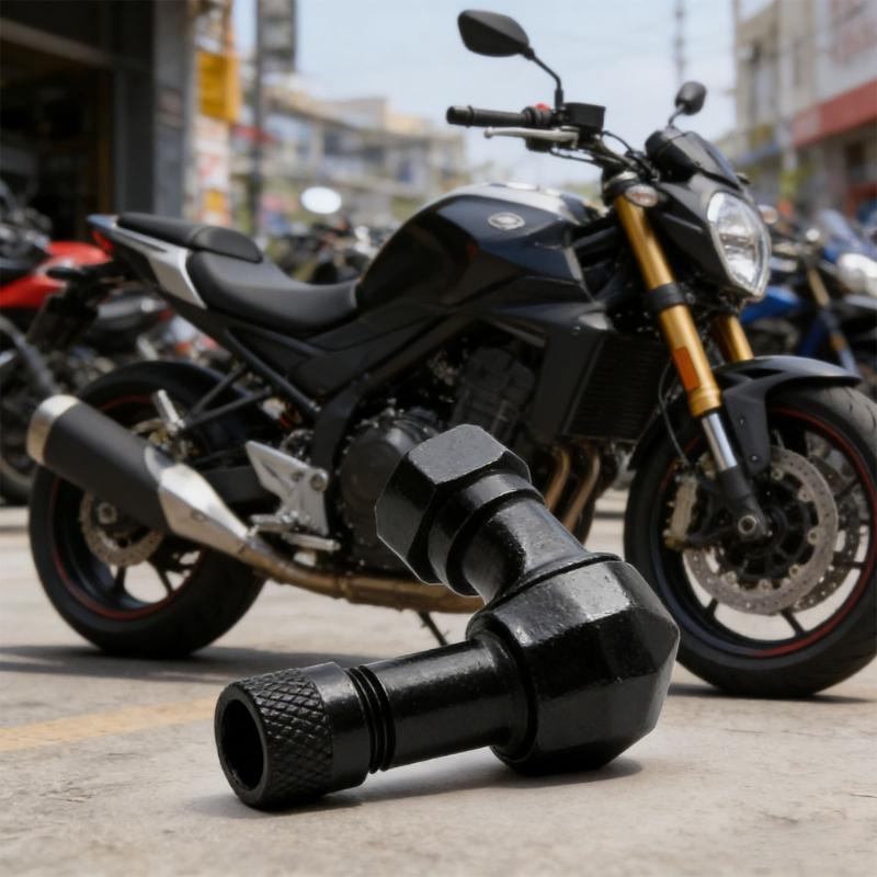 Motorcycle Modification Accessories Aluminum Tubeless Tyre Valves Stem for Most Motorbike Replacement Tire Valves Stems