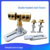Double-Head Beam Straightening Machine Vise Clamp Screw Reinforced Metal Clip Fixture.