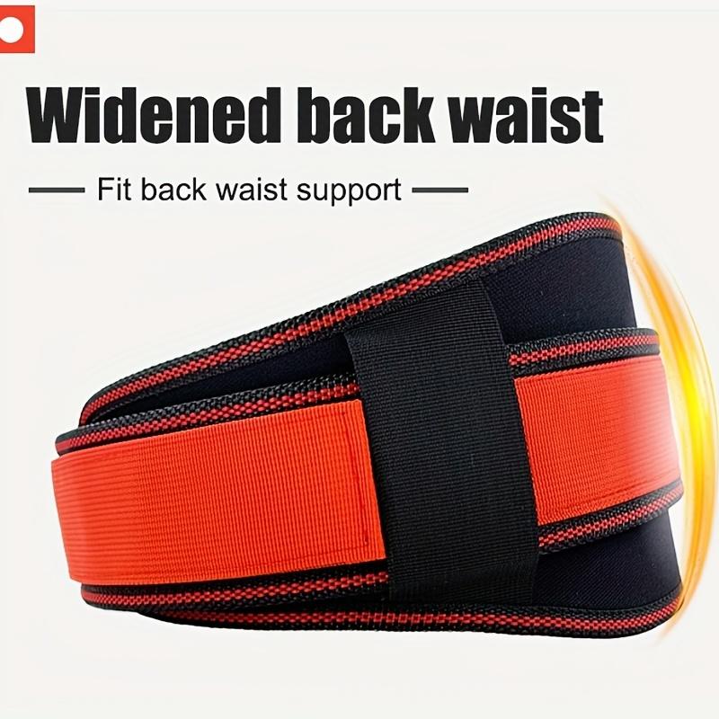 Breathable Pressure Fitness Waist Belt for Men, Suitable for Outdoor Sports, Featuring a Wide Adjustable Strap for Weightlifting