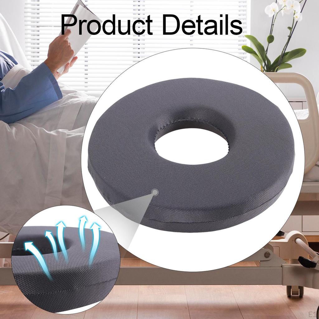 Sponge Seat Cushion Tailbone Support Breathable Comfortable for Recliner Accessory Ergonomic