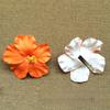 Pack Of 3 Flower Hair Clip For Women Slip Resistant Plumeria Plan Party Wedding Hair Styling