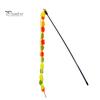 Cats Wand Toy Cat Teaser Stick Bending Resistance Bite-resistant Non Shedding Crisp Bell Colored Yarn Ball Flexible Rod 51cm Pet Accessories