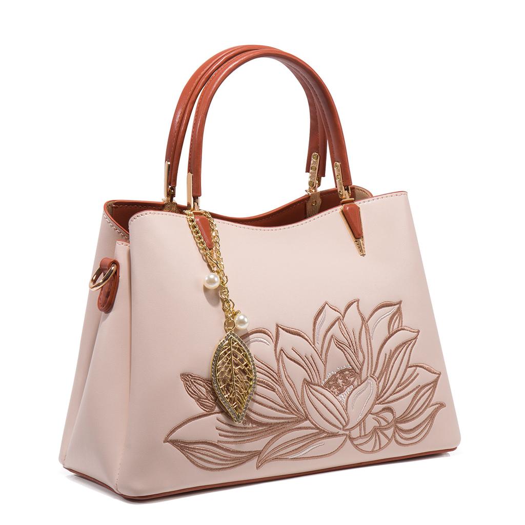 New Chinese Mother'S Day Send Mom Wedding Bag Bridal Bag High-End Atmospheric Embroidery Medium And Niche Women'S Bag