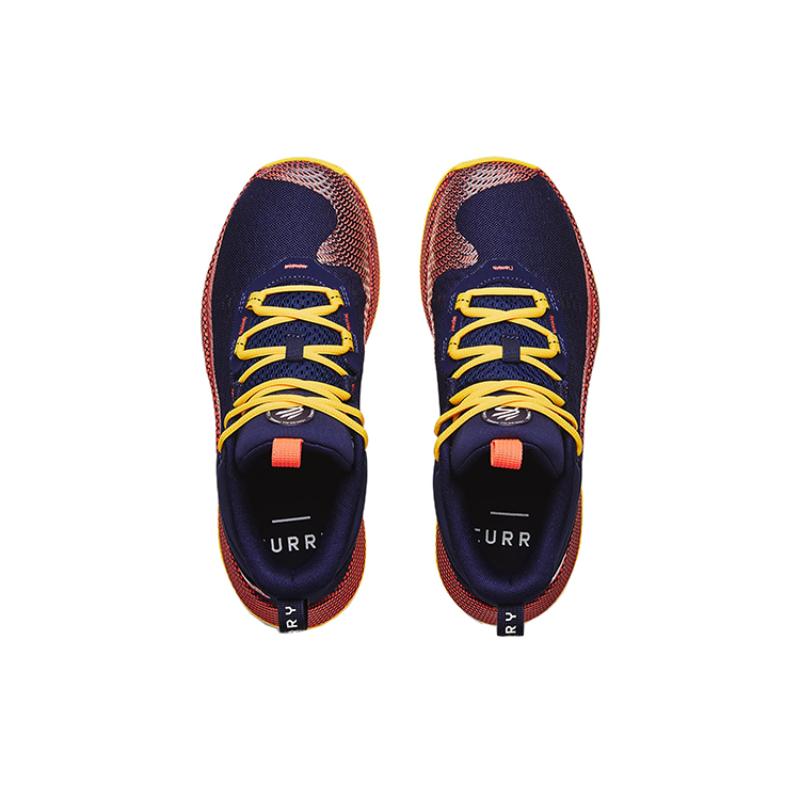 Under Armour Curry Hovr Splash 'Midnight Navy Taxi' Sneakers 3024719-403