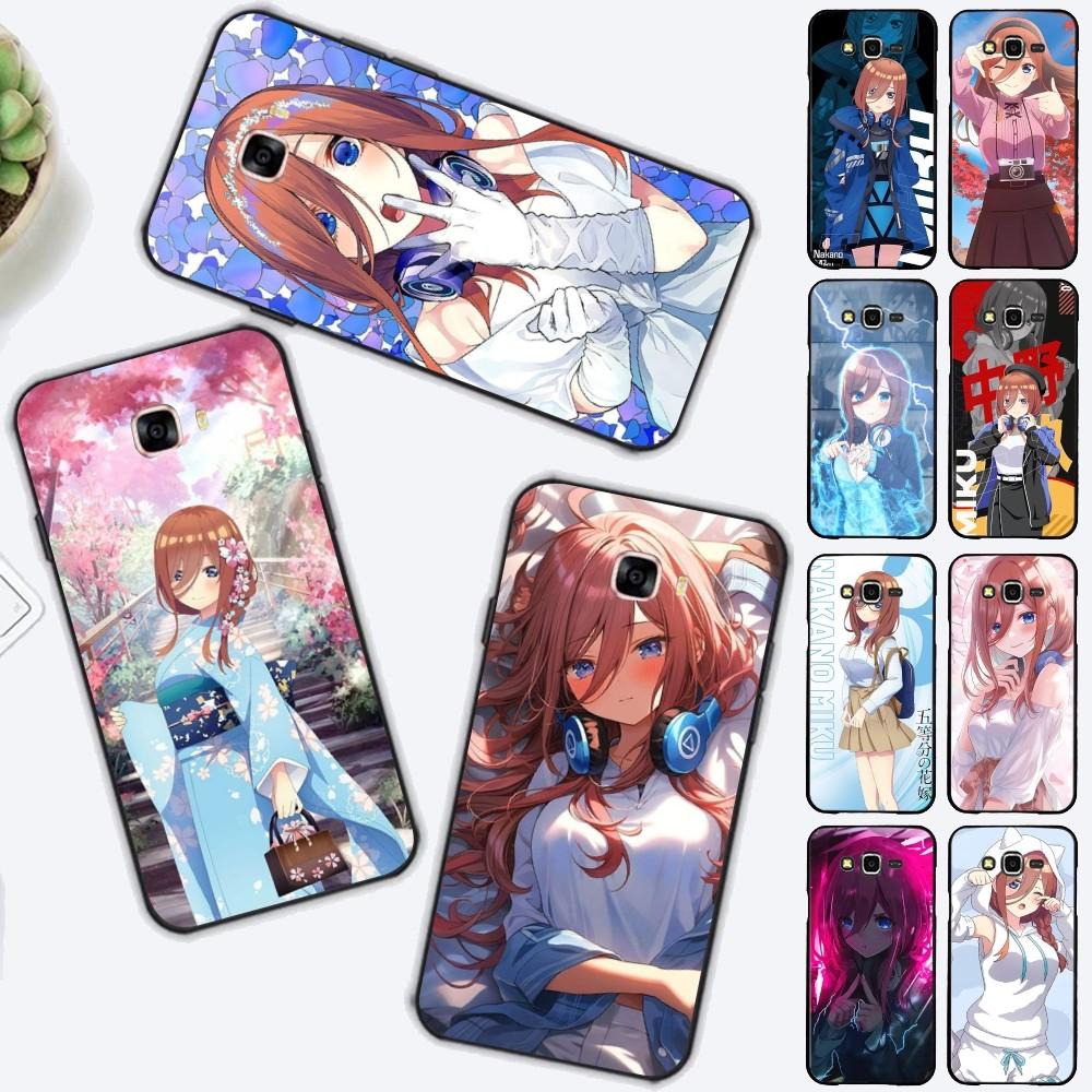 Cartoon Characters Nakano Miku Phone Case For Samsung J 7 Plus 7core J7 Neo J6 Plus Prime J6 J4 J5 Mobile Cover