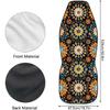 Rnyleeg Vintage Car Seat Cover,Front Seat Cover Boho Style Mandala Floral Print Car Front Saddle Blanket For Front Seats Protector,One Piece Only