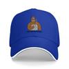 Sasquatch Knitting Cap Black Baseball Hat with Funny Bigfoot Design for Outdoor Adventures and Casual Wear