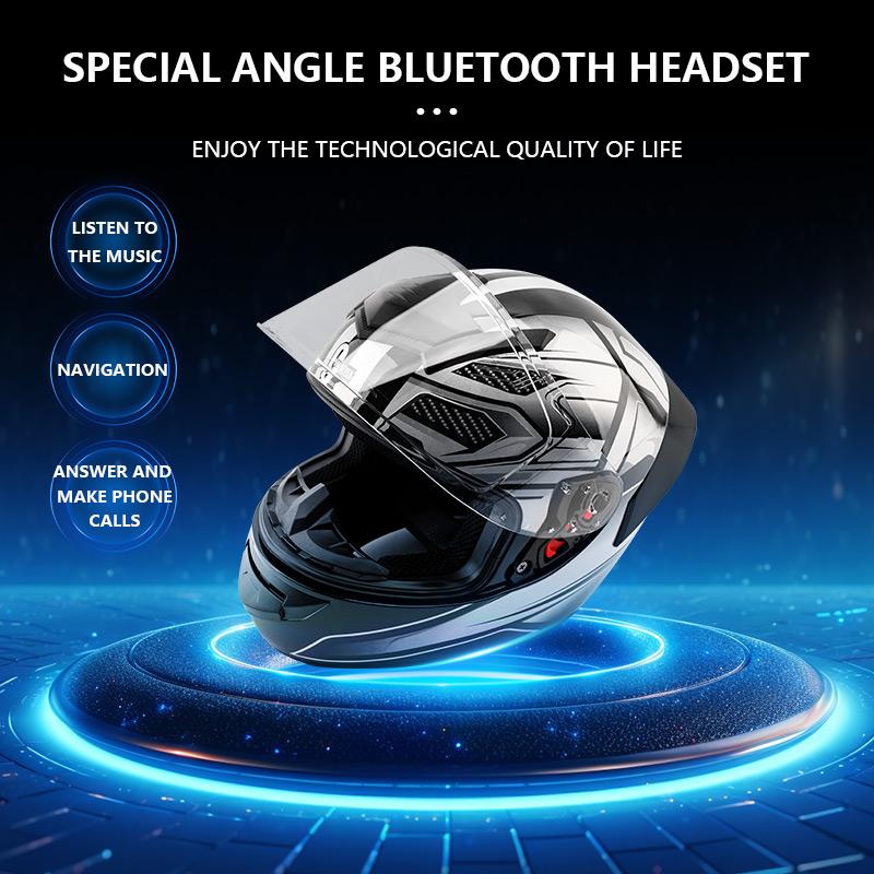 Motorcycle Full Face Helmet Men's 3C Certification Cross Section Helmet Safety Modular Flip Up Helm Unisex Helmet With Visor