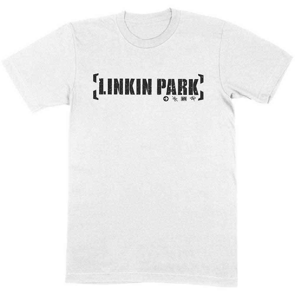 Linkin Park Unisex T-Shirt: Bracket Logo (Medium) 2XL