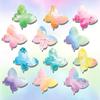 12 Pcs Colourful Butterfly Sticky Notes Memo Pads Office Stationery Handbook Stickers School Supplies