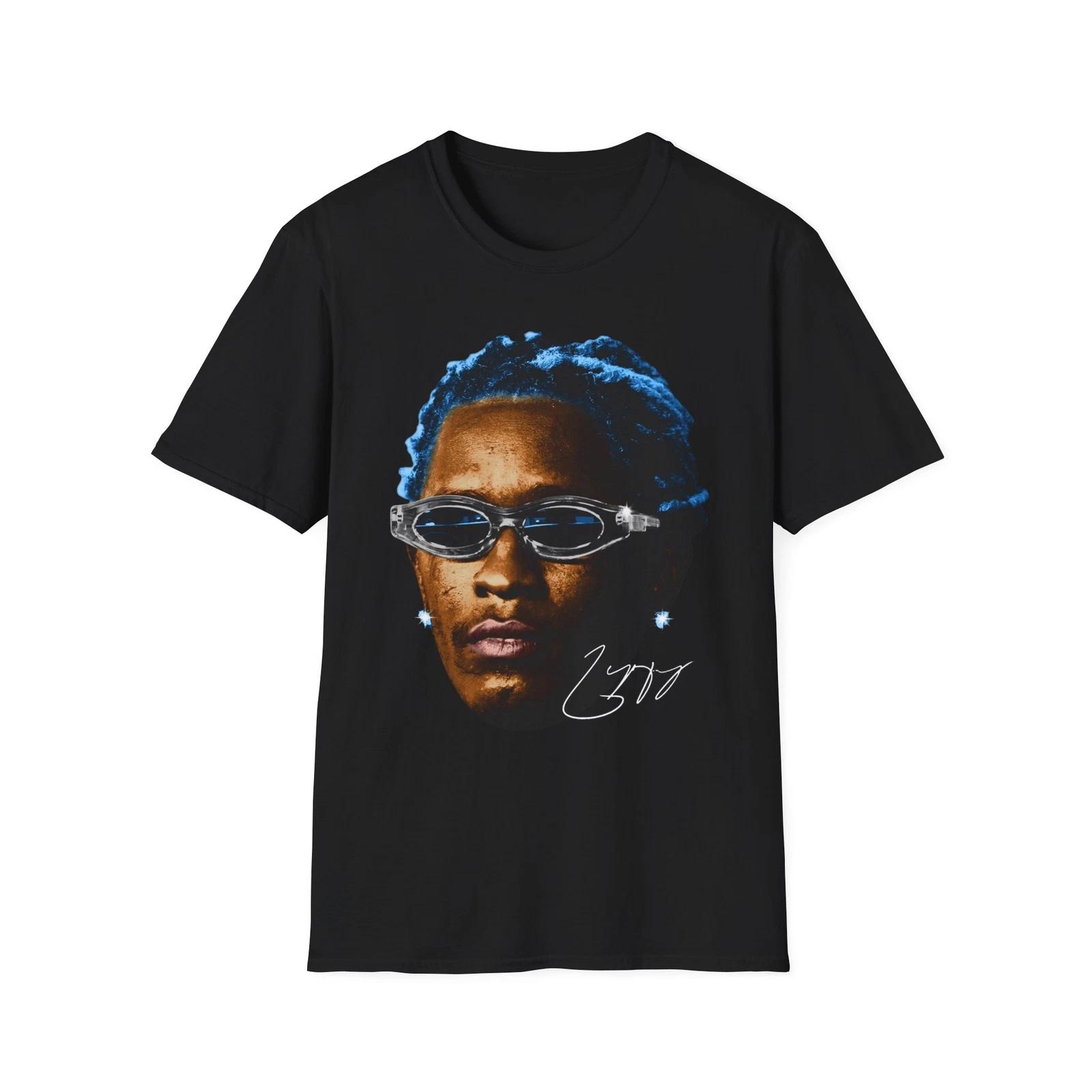 

Thugger Blue Unisex Softstyle T-Shirt 3XL