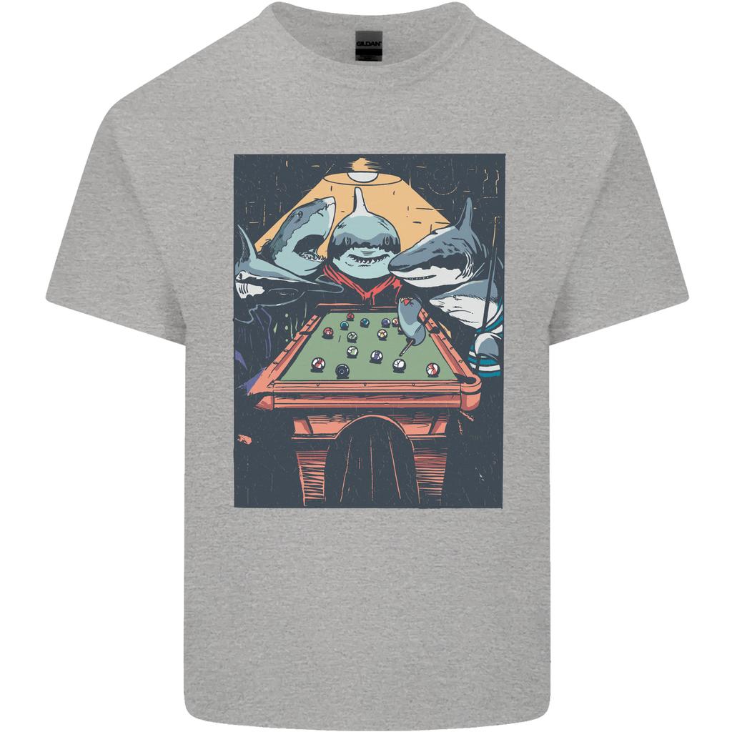 Pool Shark Snooker Player Unisexs Light Cotton TShirt