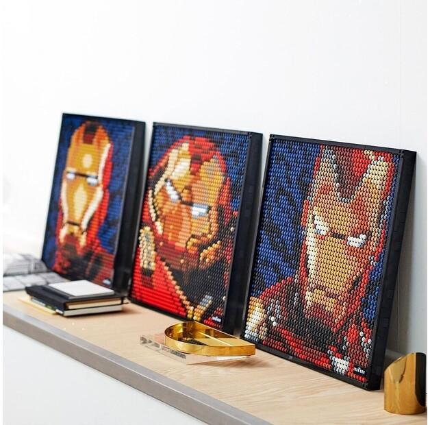 LEGO Art 31199 Железный человек от Marvel Studios