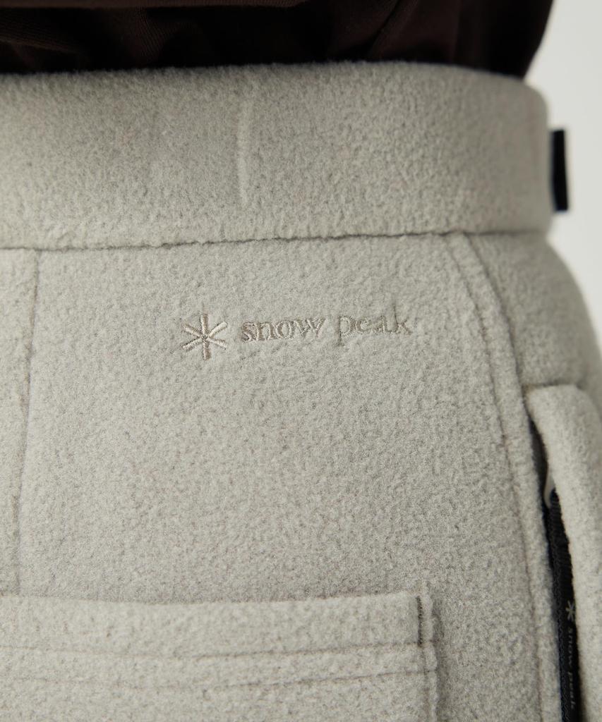 Snow Peak Fleece Skirt Skirt Bottoms Black 3 Water-Repellent SK-25AW005 Women's