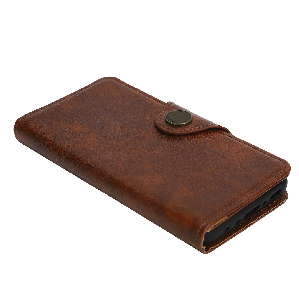 Shockproof Phone Covers Full Body Leather Case for Samsung Galaxy X Cover 5 with Card Slot