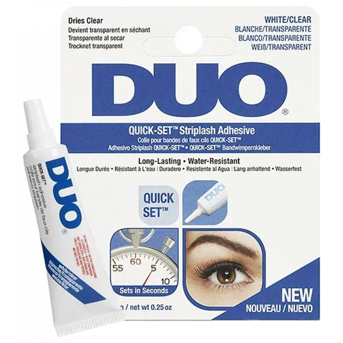 Duo - Colle Pour Faux Cils Quick-Set - Blanche Transparente 7gDuo