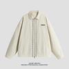 American Retro Jacket Men's Spring and Autumn Lapel Casual Cotton Work Clothes Washing Old Jacket Loose Top