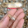 10Pcs Mini Glass Bottle Charm Pendant With 7 Rice Grains Cork Lids Wishing Bottle For Diy Keyring Craft Jewelry Making Accessory