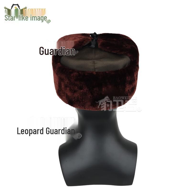 Bao Weizhe Winter Lei Feng Hat with Earflaps