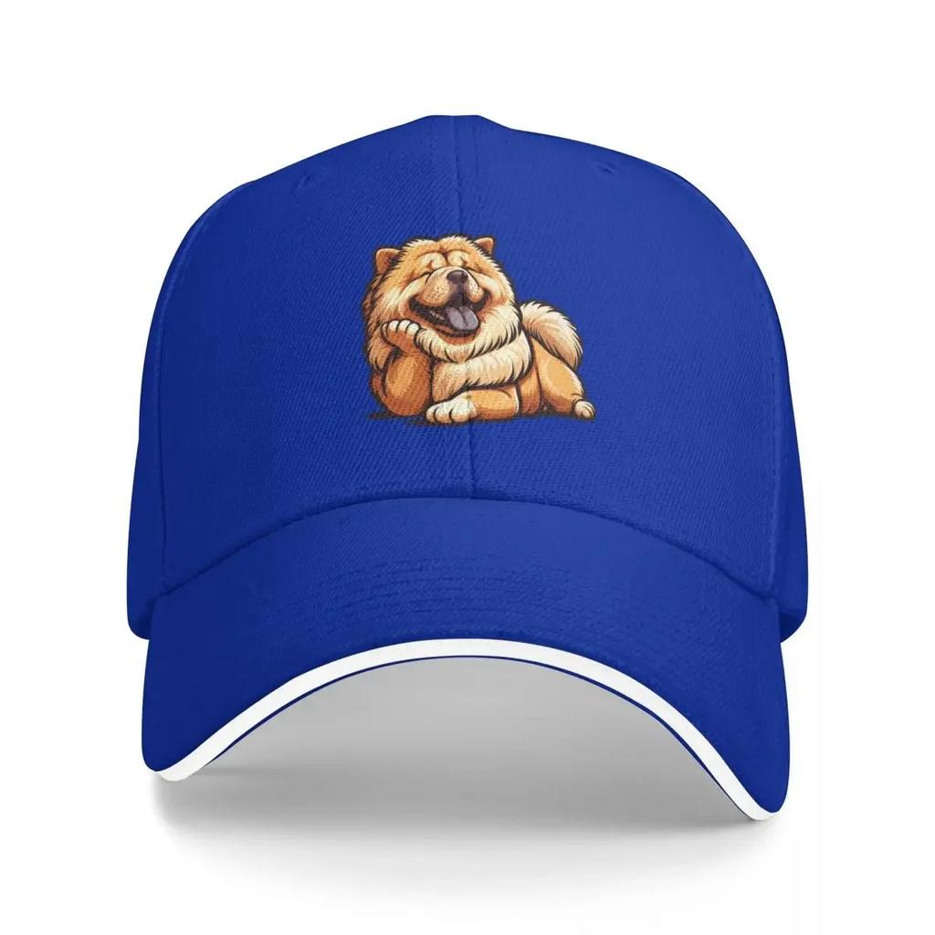 Chow Chow Cute Dog Funny Chow Art Baseball Cap Wild Ball Hat Sailor Cap for Men Hat Man Luxury Ball Cap Hats Man Women's