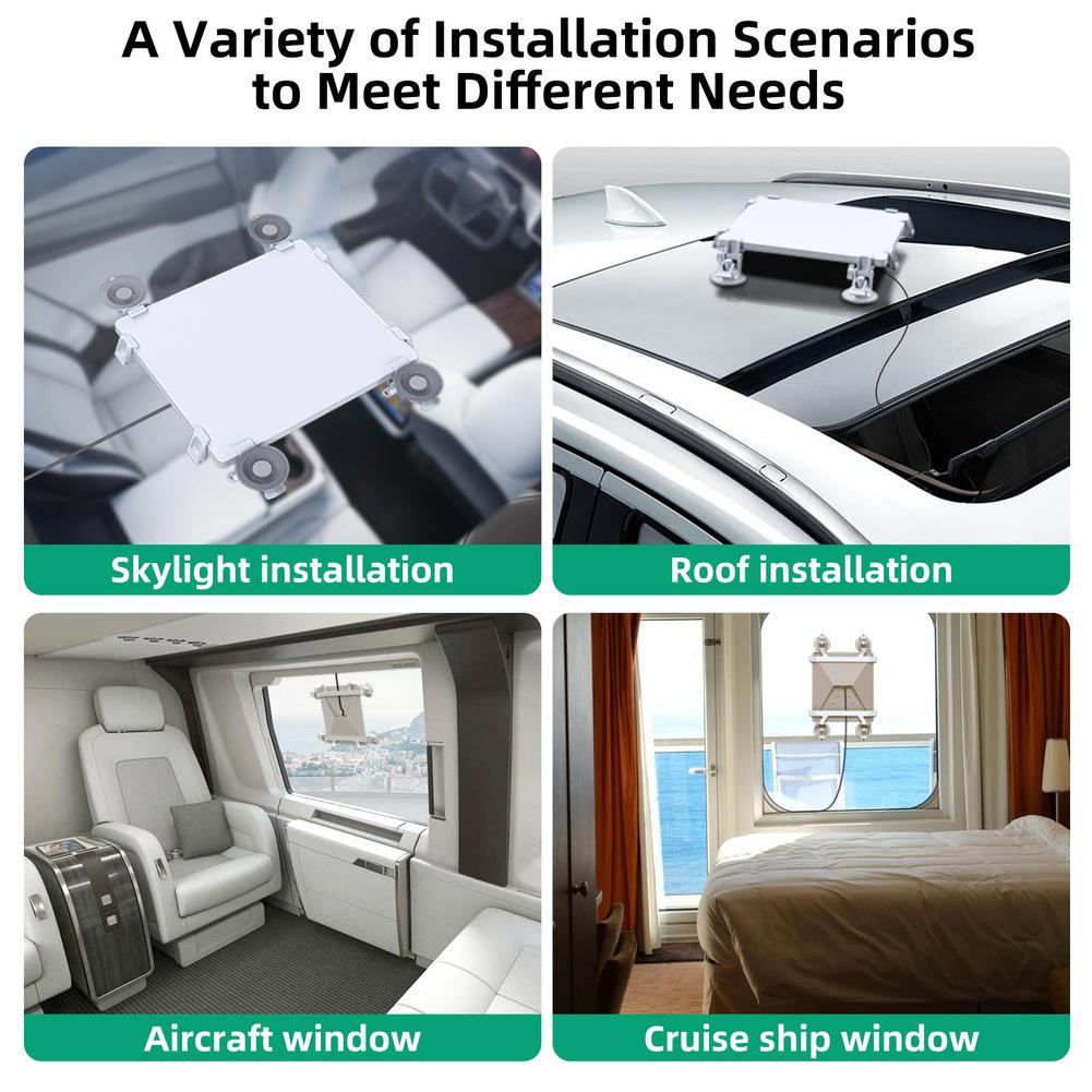 Aviation Communication As Shown In The Figure Car Roof Mount Multi Purpose Bracket For Vehicles Compatible With RVs