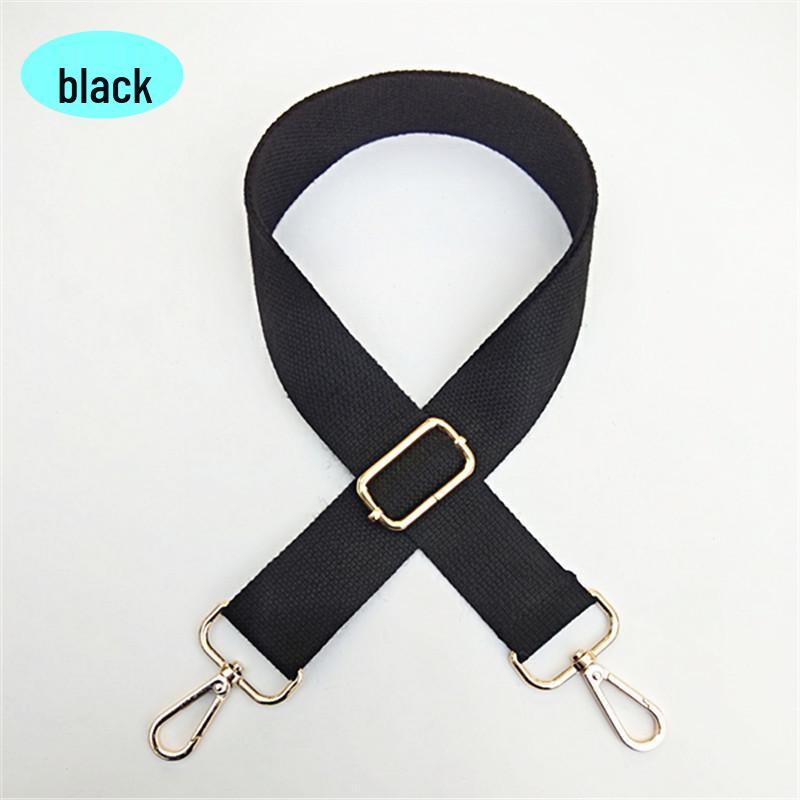 Adjustable Solid Color Crossbody Bag Strap - Unisex, Load-Reducing Shoulder Strap for Bags and School Bags