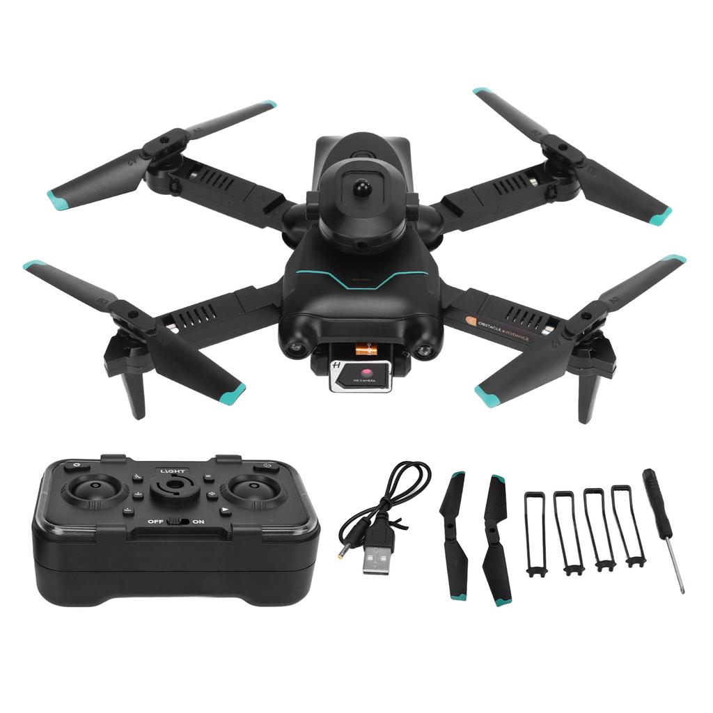 Mini Drone Optical Flow Locating Obstacle Avoidance with 4K HD Camera Quadcopter Helicopter For