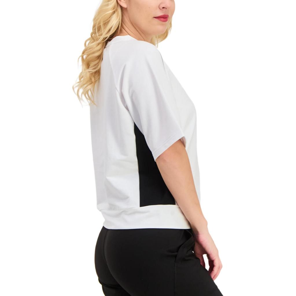 (WMNS) PUMA Morden Sports Short Sleeve White Women's 585291-02
