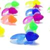 10Pcs Cute Rubber Goldfish Bath Toys - Floating Baby Bath Time Pool Play for Toddlers, Kawaii Bathing Shower Gifts