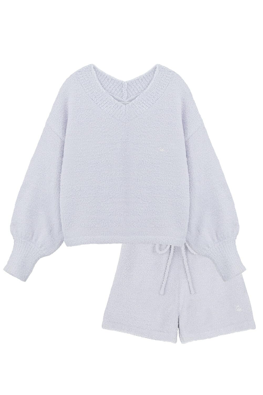 

Two Hatch Fluffy Pajama Top and Long Warm Winter Perfect for Staying Warm and Staying Perfect as a Christmas Blue r241ptg Women s Set, Pants, Sleeve,
