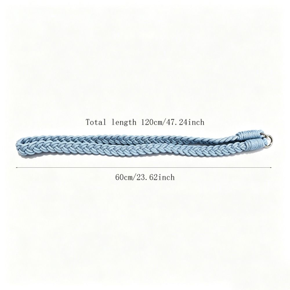 Macrame Woven Phone Lanyard Clear TPU Connector Neck Phone Strap Phone Keychain Strap for Phones