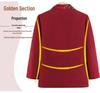 Elderly Women's Chinese Style Plus Size Turn-Down Collar Jacket - Fashionable Spring and Autumn Top for Grandma