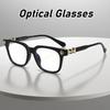 Unisex New Retro Art Full Frame Optical Glasses Personalized Large Frame HD Anti-blue Light Glasses Ultra-light Unisex Glasses