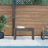 VidaXL Garden Bench Grey 80x38x45 Cm Solid Pine Wood 825088