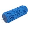 Pattern Paint Roller Wall Decoration Round Rubber Reusable Multifuntional Art Texture Roller for Furniture Cabinet