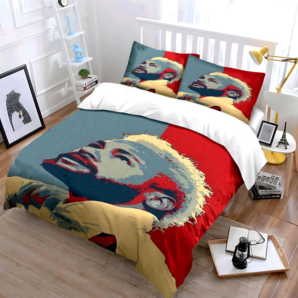 Portrait with Two Colors. Bedding Sets Duvet Cover Sets Duvet Covers Pillowcases(1 * Duvet Cover 2 * Pillowcases Without Duvet Insert)
