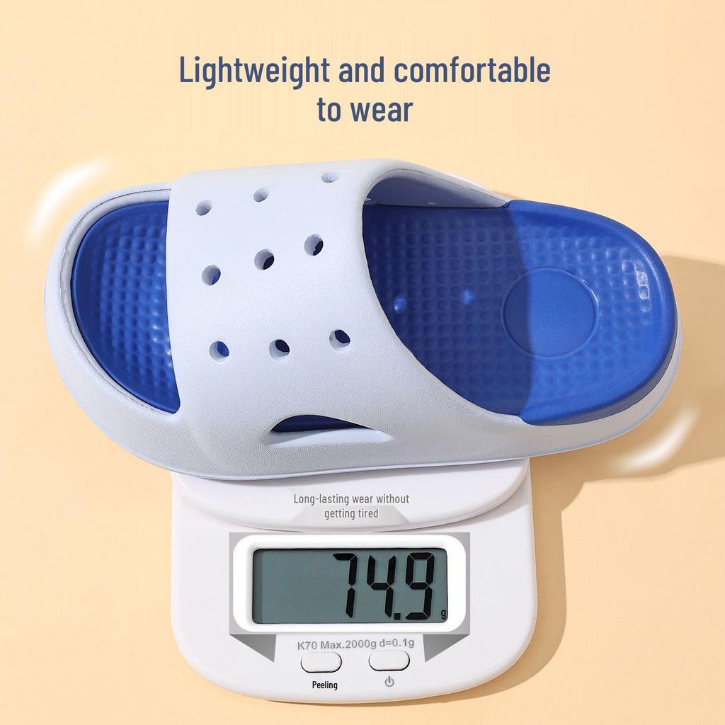 Summer 2026 Kids' Non-slip Indoor Slippers: EVA Bath Sandals for Boys & Girls, Parent-Child Style