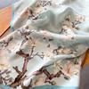 New 100% Real Silk Scarf Fashion Lady Small Neck Kerchief Foulard Female Bandana Scarves for Women Hijab Tie Shawl Wraps
