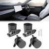 For Tesla Model 3/Y 4pcs Door Beverage Holder Storage Box Door Cup Holder Drink Holder Replace Car Accessories