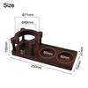 Adjustable Tamper Station Espresso Tamping Station Considerate Design Convenient Coffee Maker Tool For Baristas