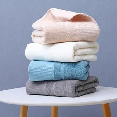 1 Packung Mode Strandtuch Hochabsorbierend Heimtextil Gesichtstuch Erwachsener Badezimmer Weiche Baumwolle