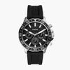 Men's Quartz Silicone Three-Hand Watch Stainless Steel Case/Glass Mirror BQ2494