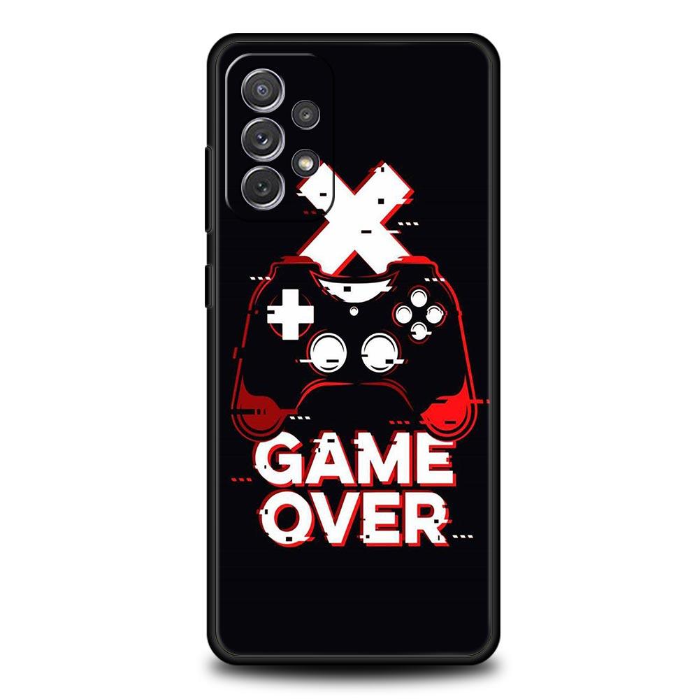 Game Controller Graphic Phone Case For Samsung Galaxy A17 A07 A55 A35 A25 A15 A05 A33 A31 A23 A21s A13 A41 A73 A53 A51 A71 Cover