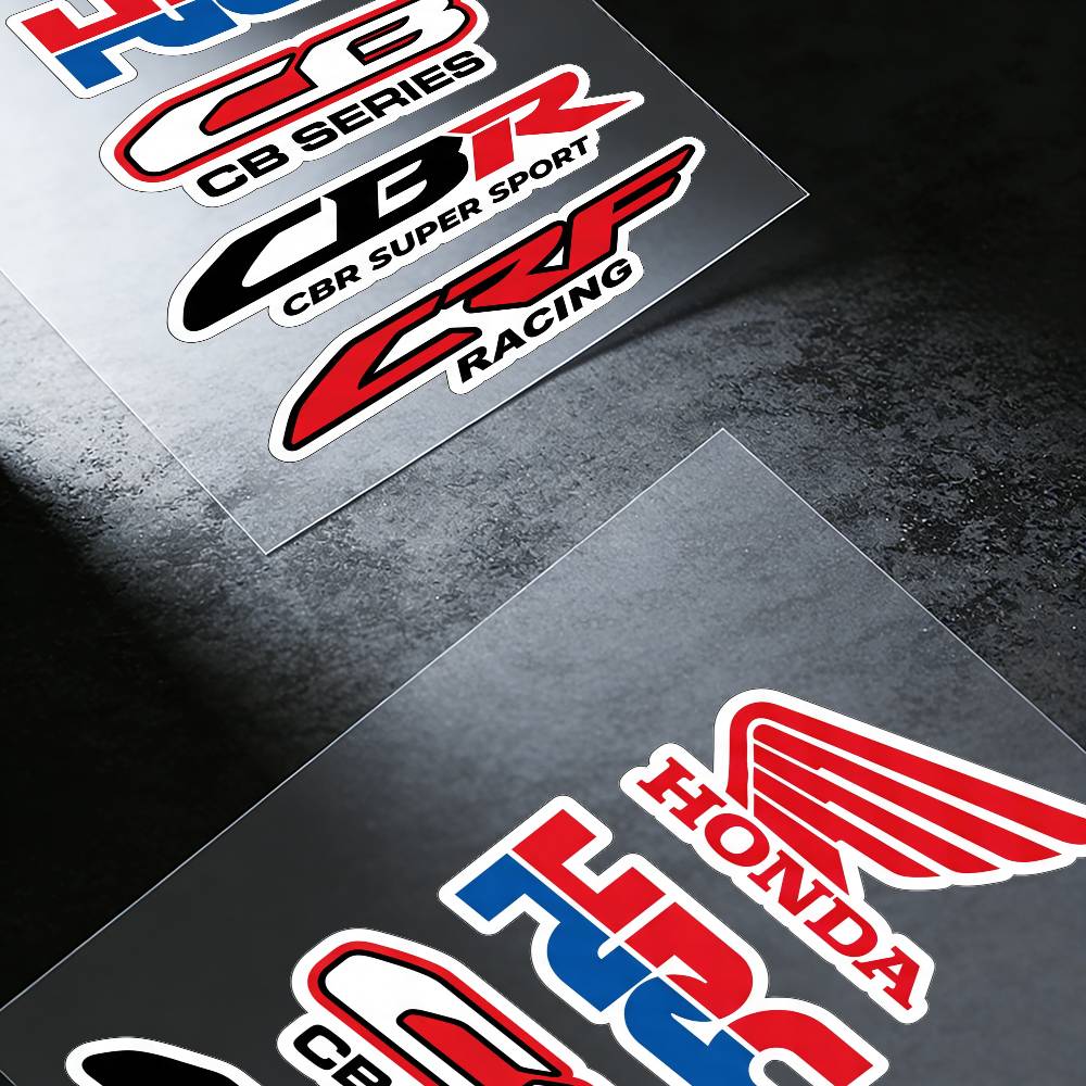 FOR HONDA MUGEN TYPE R VTEC Waterproof Reflective Motorbike Stickers Easy Peel Removable Decals for Motorcycle Car