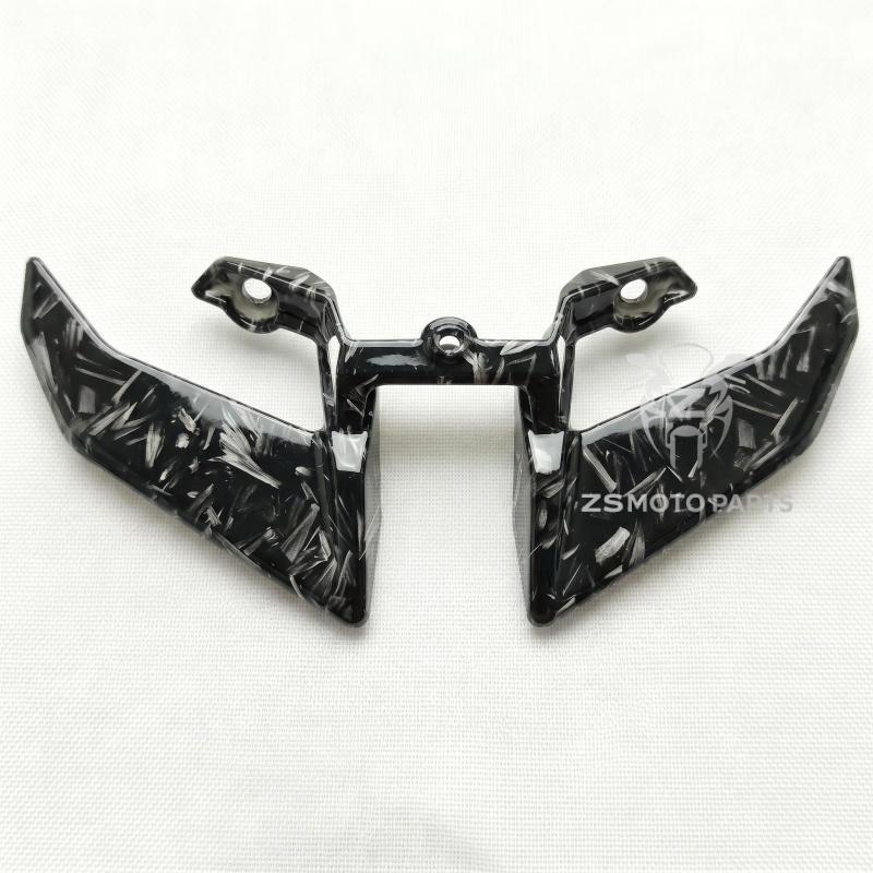 Fit for Yamaha FZ-10 MT-10 MT10 FZ10 2016-2021 Under Front Nose Wing Headlight Hood Fairing Panel Cover Nose Head Cowl Panel