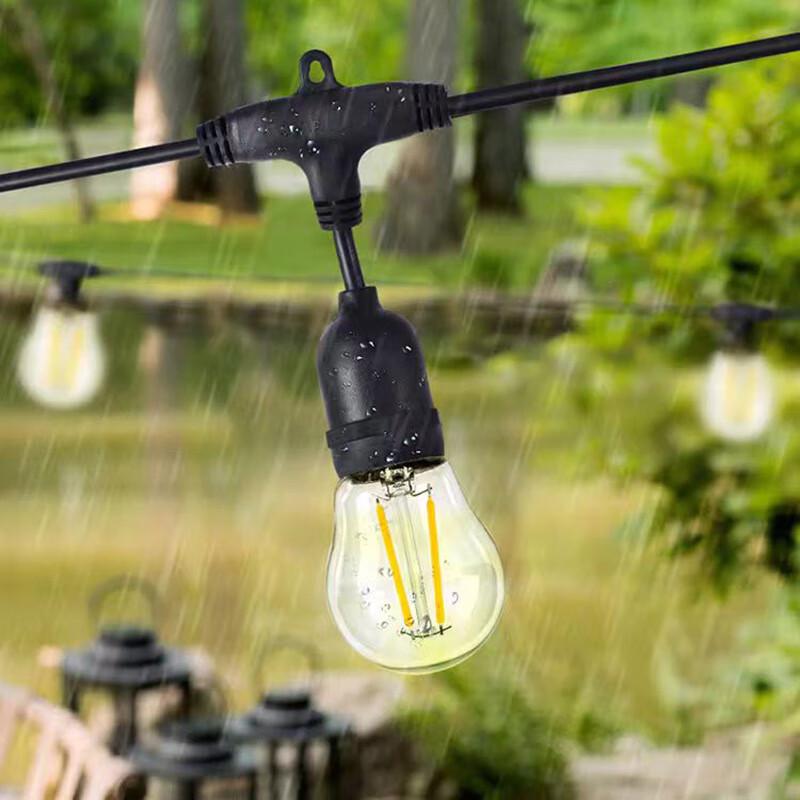 UOSU Solar Outdoor String Lights