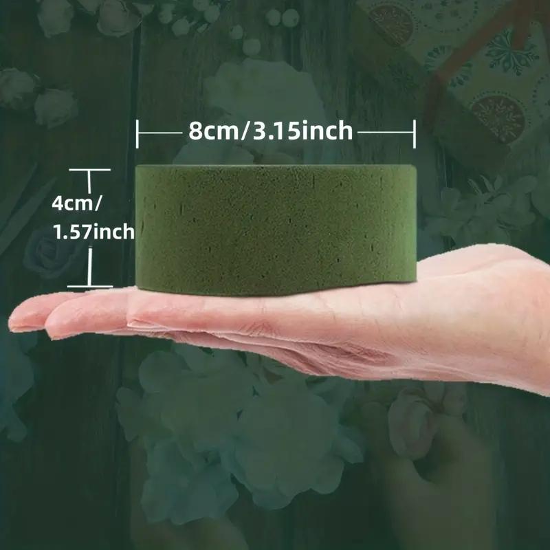4PCS circular cylindrical flower mud, flower dry flower mud, flower arrangement mud