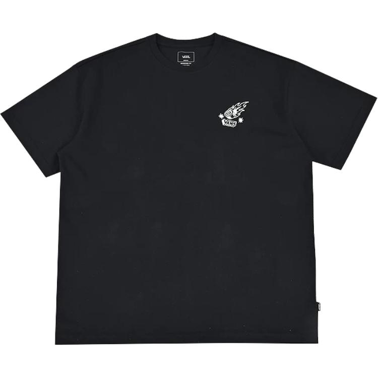 Vans Fashionable Breathable Versatile Comfortable Round Neck Short Sleeve T-Shirt Men Tops VN000RA7BLK