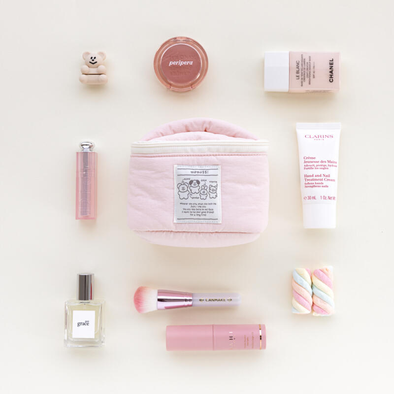 Momo's Marshmallow Daily Makeup Pouch