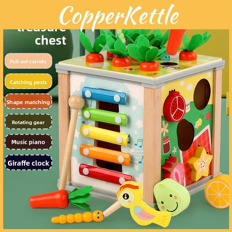 Wooden Peg Puzzle Toy With Matching And Counting Features For Kids Developmental Play